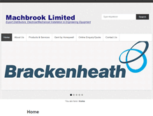 Tablet Screenshot of machbrook.com